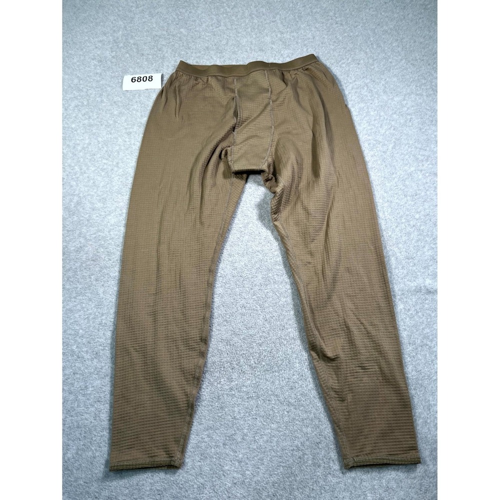 Polartec US Marines FROG Pants Mens Coyote Brown Large Regular Elastic Waist‎